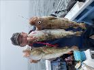 7 lb Cod by Alan first time wreck fishing