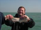 3 lb 10 oz Lesser Spotted Dogfish by Dermot with his Doggie