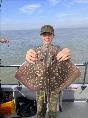 8 lb 7 oz Thornback Ray by Unknown